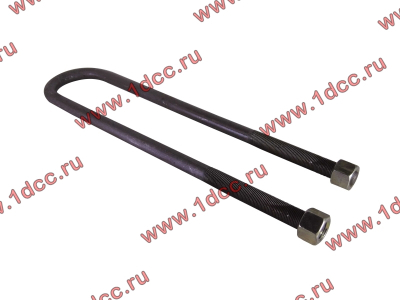 Стремянка задняя с гайками H на мост L=500-570 М22 U-образная HOWO (ХОВО)  фото 1 Мурманск