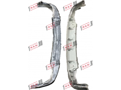 Бампер A7 черный нижний металлический узкий HOWO A7 WG1664240006/1 фото 1 Мурманск