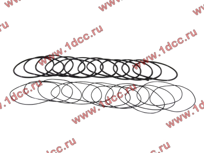 Кольцо уплотнительное гильзы цилиндра (комплект 12 тонких и 12 толстых) двигатель TD226B6G Lonking CDM (СДМ) 01153804/01153805 фото 1 Мурманск