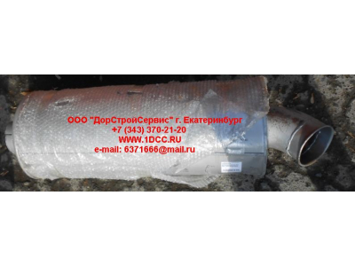 Глушитель цилиндрический (вход-выход с торца) SH SHAANXI / Shacman (ШАНКСИ / Шакман) DZ9100540004 фото 1 Мурманск